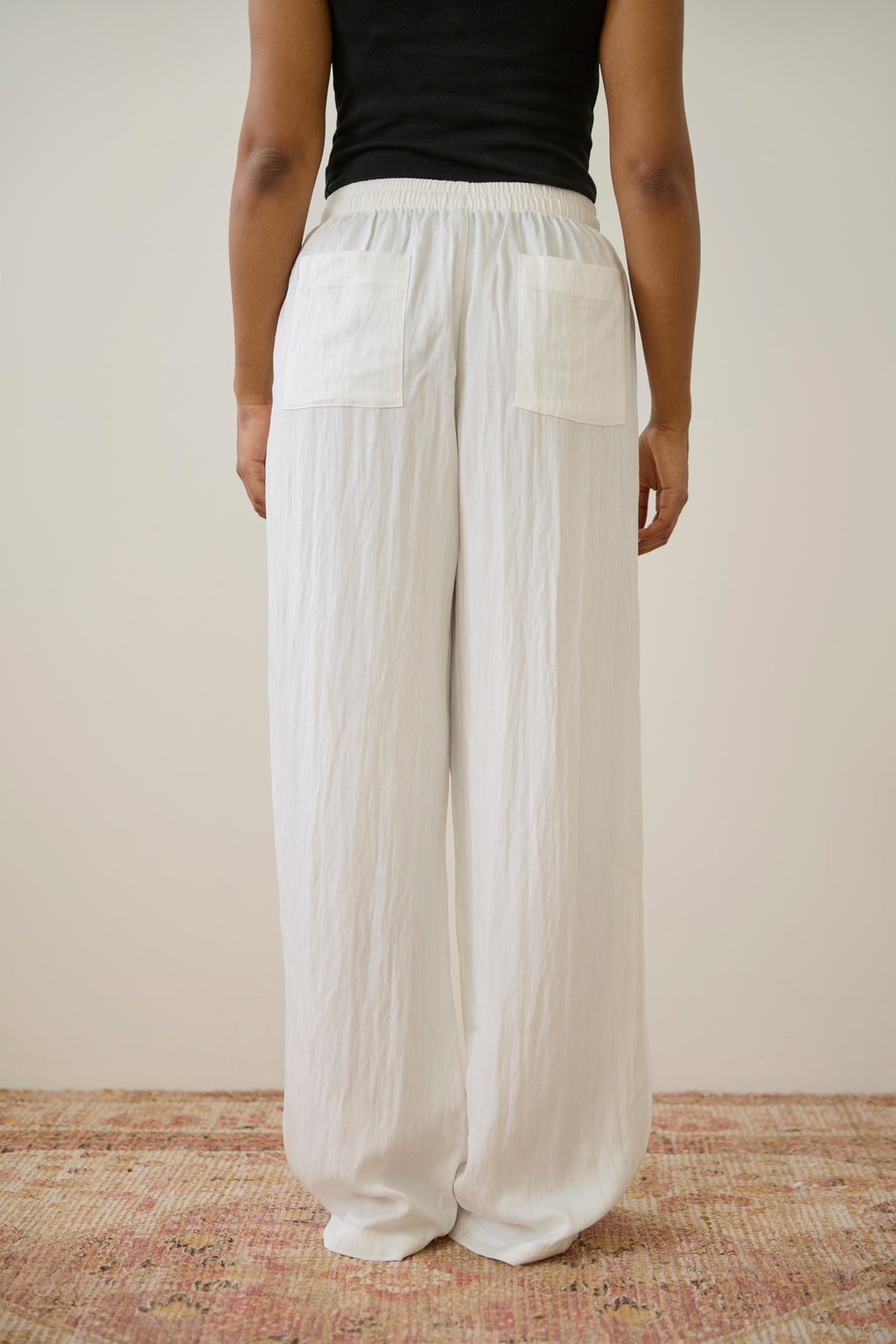 Porcelain Wide Leg Pant