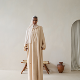 Cloud Cream Abaya