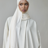 Classic Blends Closed Abaya - Oatmeal