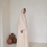 Cloud Cream Abaya