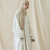 Classic Blends Closed Abaya - Oatmeal