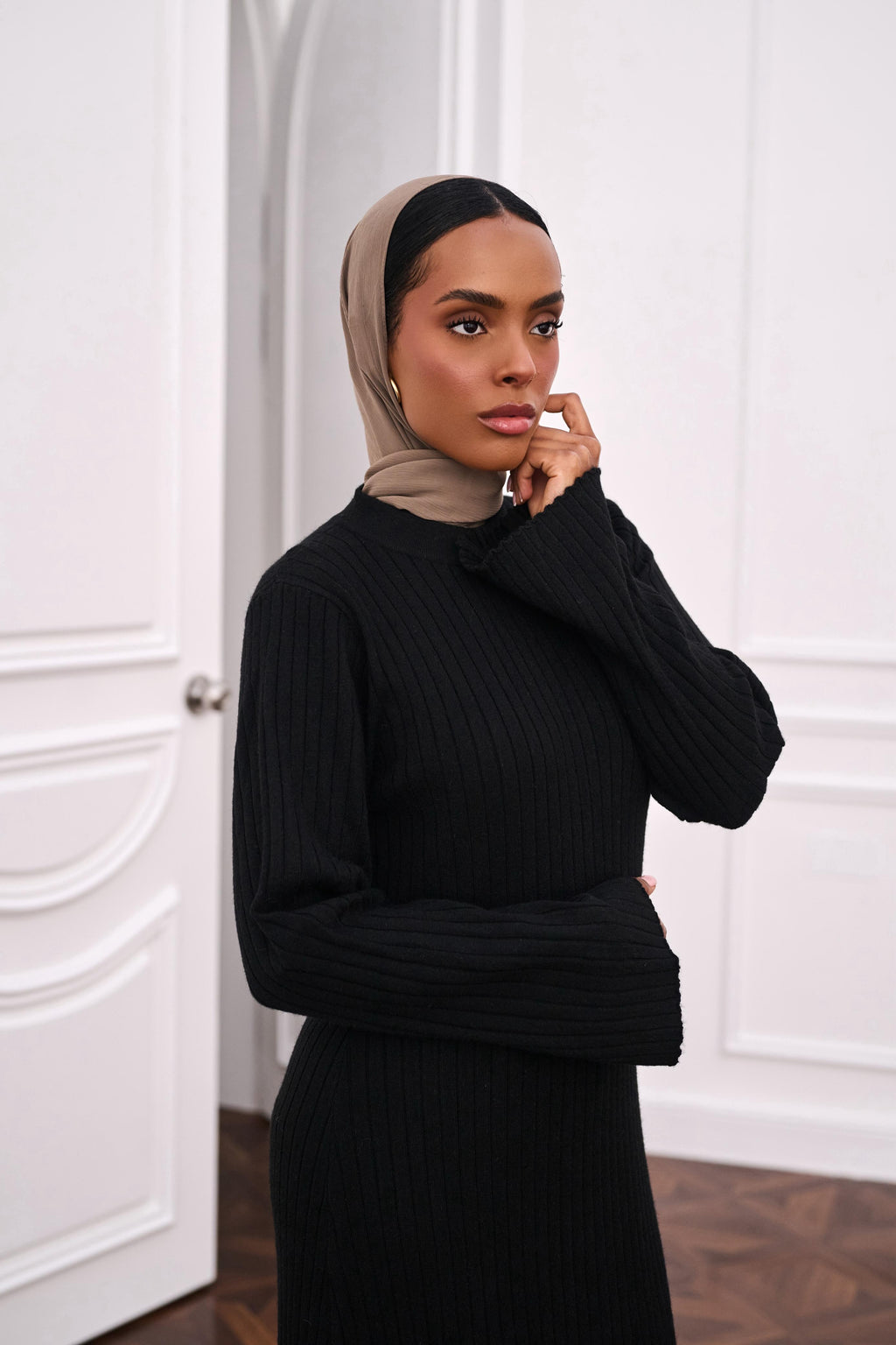 Inkstone Noir Knit Dress