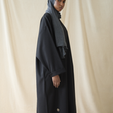 Classic Blends Closed Abaya - Opium Black