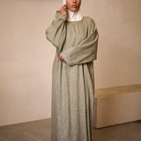 Classic Blends Closed Abaya - Peanut Brown