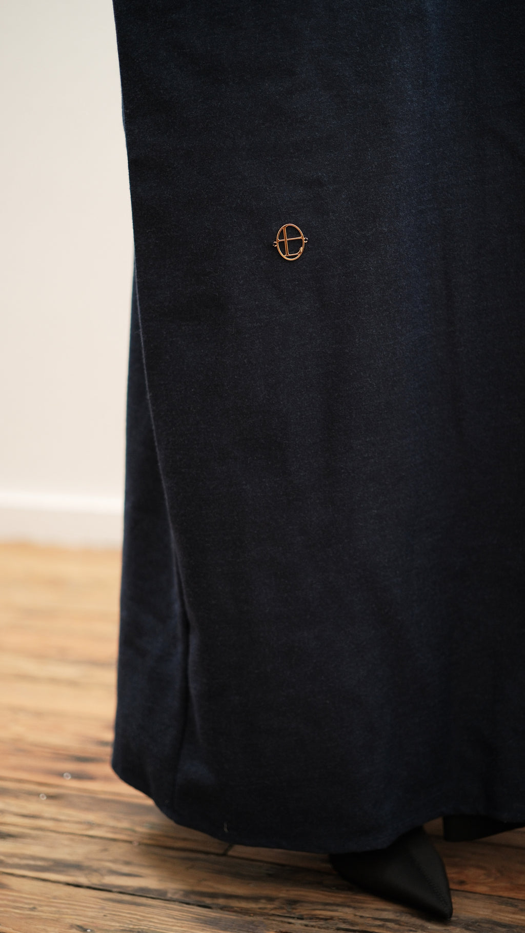 Inkwell Navy Abaya Coat