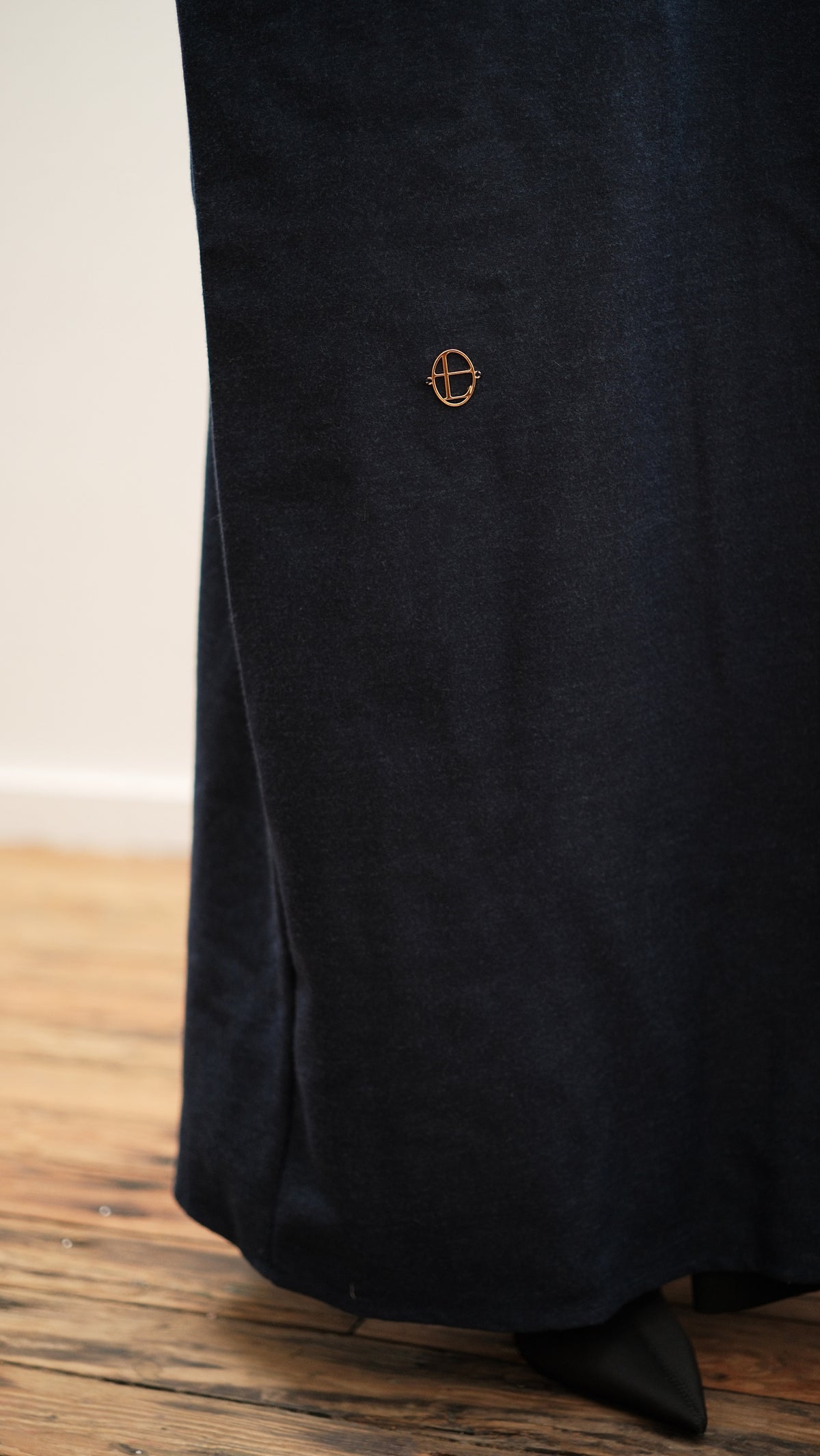 Inkwell Navy Abaya Coat
