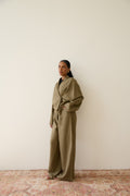 Desert Moss Wrap Top