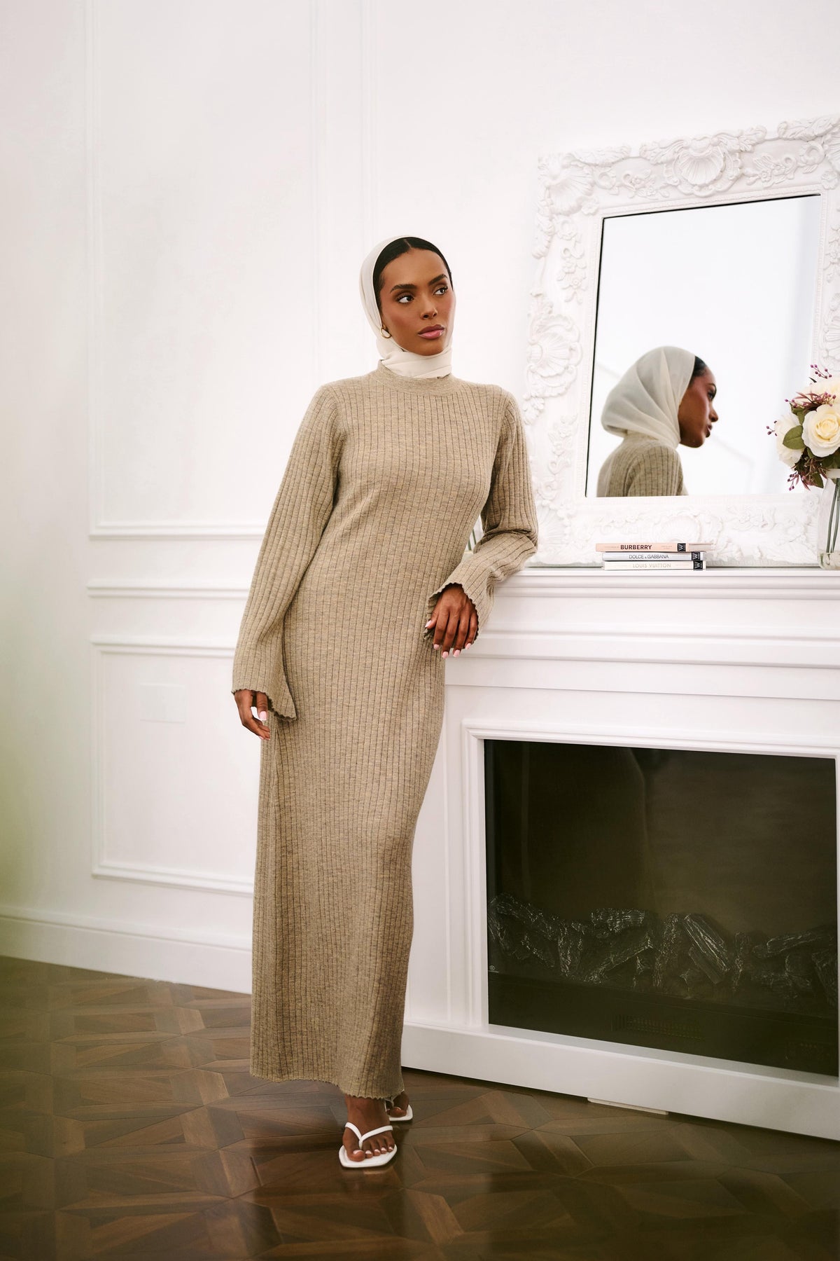 Dune Flax Knit Dress