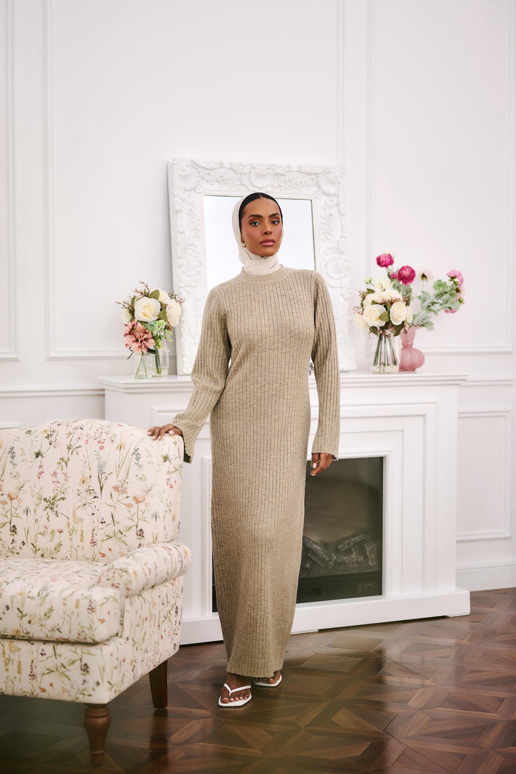 Dune Flax Knit Dress