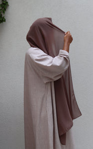 Purple Taupe - Maxi Chiffon Hijab