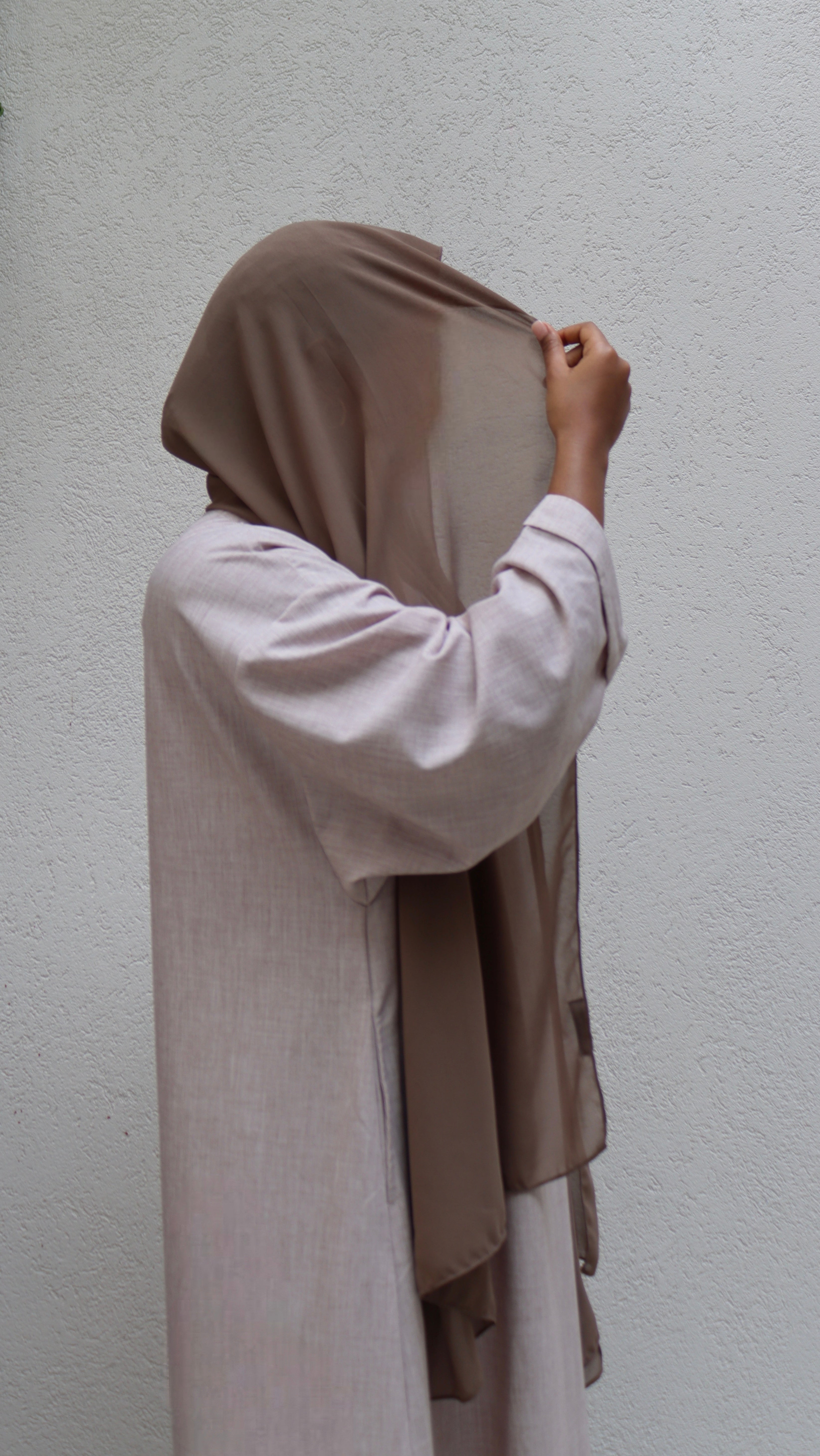 Brown Taupe - Maxi Chiffon Hijab