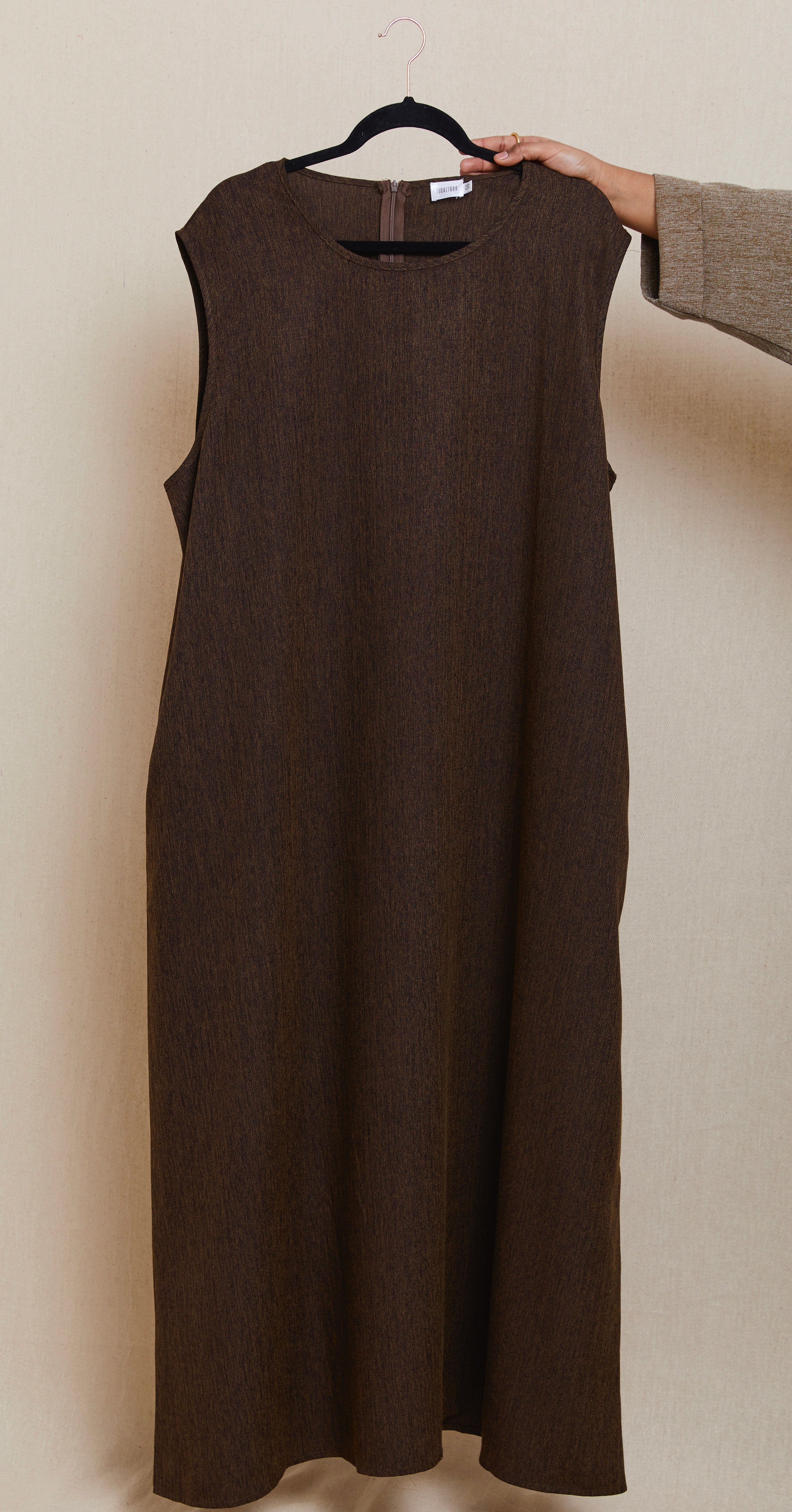 Walnut Brown - Slip Dress